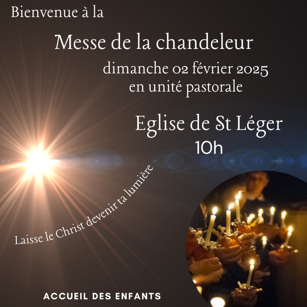 Messe de la chandeleur en Unité pastorale.